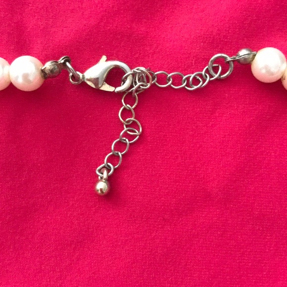 New. Pearl & multi-colored Statement Necklace - Picture 4 of 4